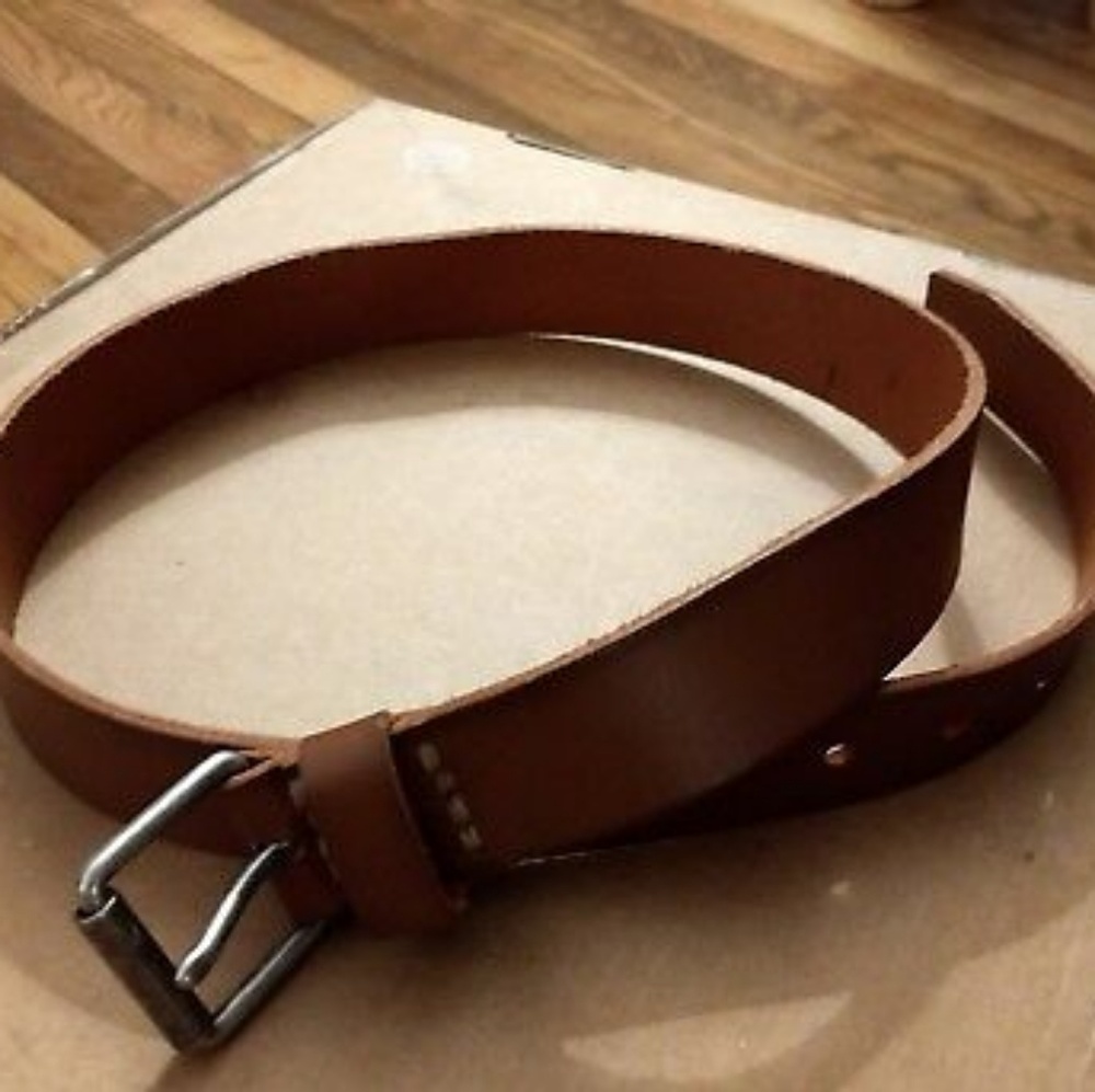 j crew leather belt 30 inch waist